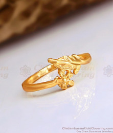 Latest Gold Tone Impon Finger Ring For Women FR1527 Latest Gold Tone Impon Finger Ring For Women FR1527