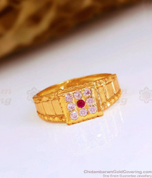 Traditional Impon Gold Wedding Rings With Price Online FR1570