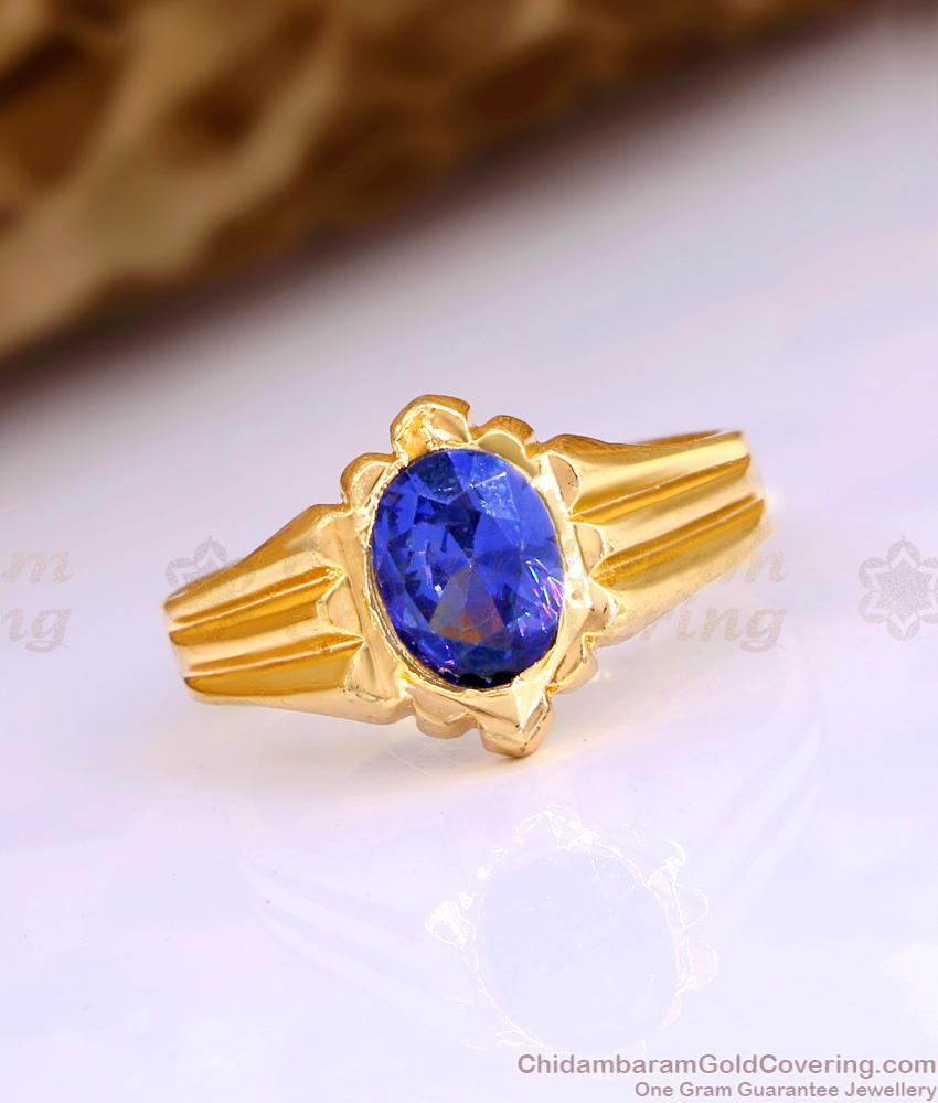 Premium Quality Blue Gemstone Oval Shaped Impon Finger Ring FR1594 Premium Quality Blue Gemstone Oval Shaped Impon Finger Ring FR1594