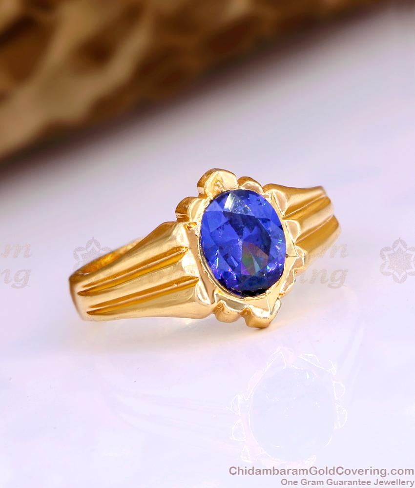 Premium Quality Blue Gemstone Oval Shaped Impon Finger Ring FR1594 Premium Quality Blue Gemstone Oval Shaped Impon Finger Ring FR1594