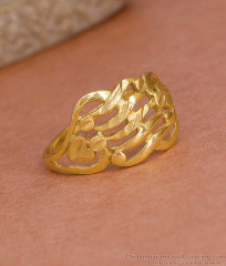 New Arrival Matt Finish 2 Gram Gold Ring Design At Affordable Price FR1619