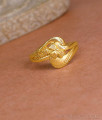 High Quality Bridal Wear Gold Imitation Ring Flower Design FR1628