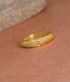 High Quality Micro Gold Plated Ring Strips Design For Women FR1630