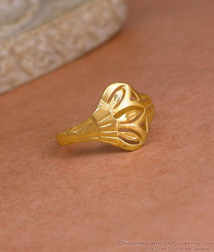New Model Daily Wear Gold Imitation Ring Design At Affordable Price FR1632
