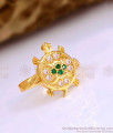 Lucky Gemstone Impon Panchaloha Tortoise Ring Design Shop Online FR1646
