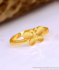 3D Shaped Butterfly Impon Ring Design For Daily Wear FR1665 3D Shaped Butterfly Impon Ring Design For Daily Wear FR1665