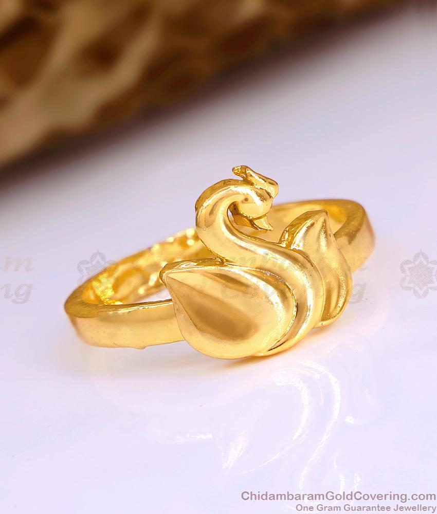 Beautiful Swan Design Impon Ring For Women Fashion Jewelry FR1666