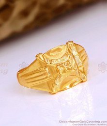 Plain Daily Wear Mens Impon Finger Ring Collections At Affordable Price FR1671