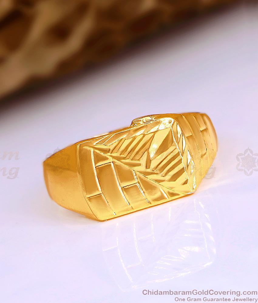 Plain Gold Imitation Mens Ring Collections Shop Online FR1672 Plain Gold Imitation Mens Ring Collections Shop Online FR1672