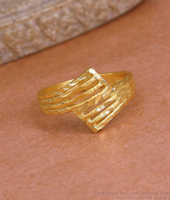 Premium Gold Covering Finger Ring FR1683