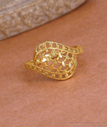 Premium Regular Use Plain Gold Imitation Finger Ring Collections FR1686