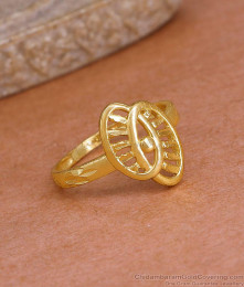 Latest Light Weight Gold Imitation Ring Design Online FR1687 Latest Light Weight Gold Imitation Ring Design Online FR1687