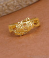 Beautiful Floral Design Light Weight Gold Ring Online FR1709 Beautiful Floral Design Light Weight Gold Ring Online FR1709
