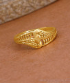 Daily Wear Gold Imitation Finger Ring Without Stone FR1710 Daily Wear Gold Imitation Finger Ring Without Stone FR1710