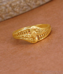 Daily Wear Gold Imitation Finger Ring Without Stone FR1710 Daily Wear Gold Imitation Finger Ring Without Stone FR1710