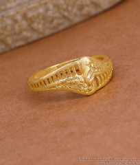 Daily Wear Gold Imitation Finger Ring Without Stone FR1710 Daily Wear Gold Imitation Finger Ring Without Stone FR1710