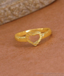 Buy Light Weight Heart Design Valentine Ring Online FR1711 Buy Light Weight Heart Design Valentine Ring Online FR1711