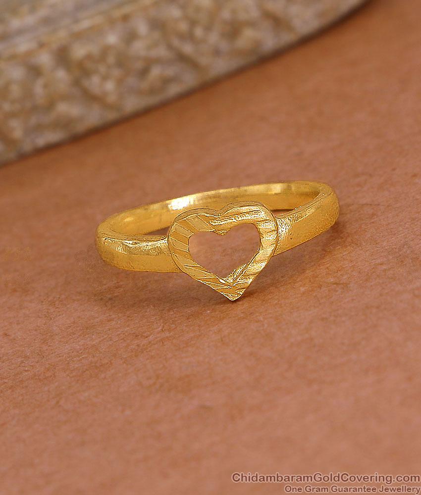 Buy Light Weight Heart Design Valentine Ring Online FR1711 Buy Light Weight Heart Design Valentine Ring Online FR1711