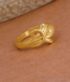 Stylish One Gram Gold Finger Ring Design For Women FR1712 Stylish One Gram Gold Finger Ring Design For Women FR1712