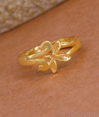 Beautiful Floral Design Gold Imitation Ring For Women FR1714 Beautiful Floral Design Gold Imitation Ring For Women FR1714