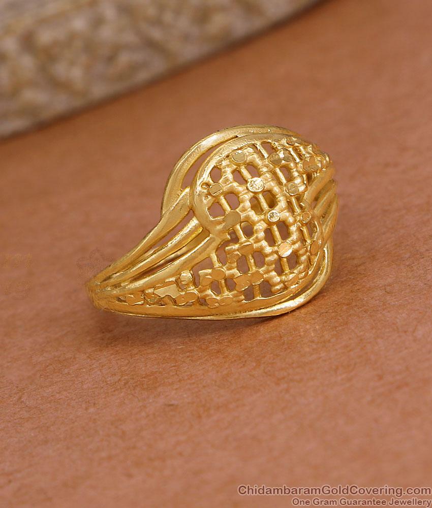Latest Two Gram Gold Finish Ring Collections For Wedding FR1717 Latest Two Gram Gold Finish Ring Collections For Wedding FR1717