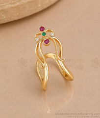 Royal Impon Panchaloha Crown Vanki Ring South Indian Bridal Jewellery FR1734