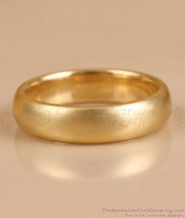 Regular Use Plain Gold Ring At Affordable Price Online FR1740