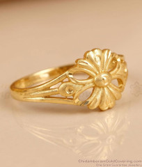 Classic Floral Design Matte Finish RIng For Women FR1741 Classic Floral Design Matte Finish RIng For Women FR1741