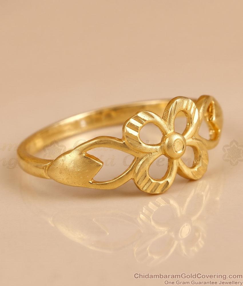 Elegant Flower Design Gold Engagement Ring With Price FR1742 Elegant Flower Design Gold Engagement Ring With Price FR1742