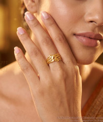 Buy One Gram Gold PLain Finger Ring For Women FR1747 Buy One Gram Gold PLain Finger Ring For Women FR1747