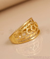 Latest Machine Cut Gold Imitation Ring Collections Online FR1748 Latest Machine Cut Gold Imitation Ring Collections Online FR1748