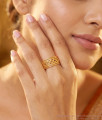 Latest Machine Cut Gold Imitation Ring Collections Online FR1748 Latest Machine Cut Gold Imitation Ring Collections Online FR1748