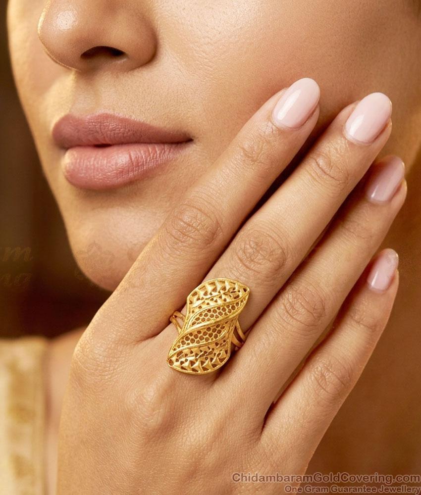 Premium Quality Dubai Gold Pattern Bridal Ring Online FR1752 Premium Quality Dubai Gold Pattern Bridal Ring Online FR1752