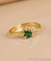 Glittering Emerald Stone Heart Design Ring Shop Online FR1754 Glittering Emerald Stone Heart Design Ring Shop Online FR1754