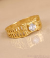 Single White Stone Daily Wear Diamond Ring For Engagement FR1762 Single White Stone Daily Wear Diamond Ring For Engagement FR1762
