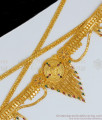 Enamel Design Two Gram Gold Forming Gold Design Hip Chain Ottiyanam HC1003