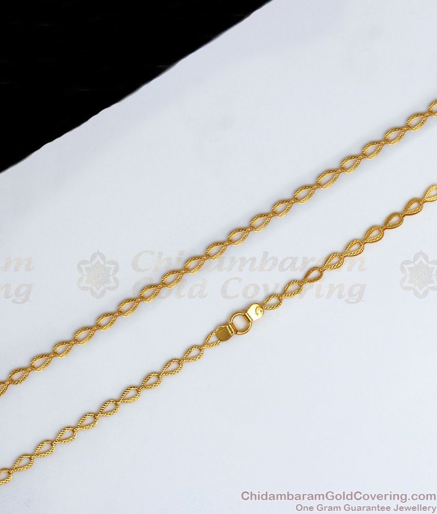Simple Chain With Dollar For Women Regular Wear South Indian Jewellery  C25500