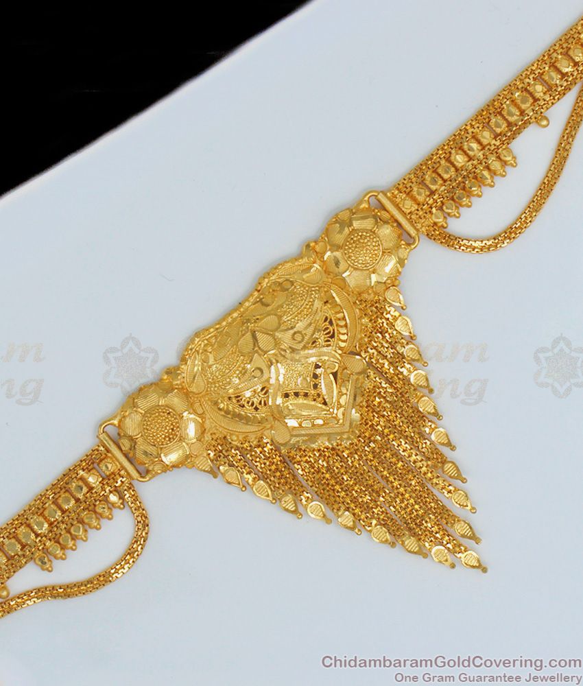 Premium Two Gram Gold Hip Chain Shop Online HC1016