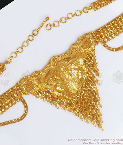 Luxurious Real Gold Pattern Hip Chain Collections For Womens HC1029