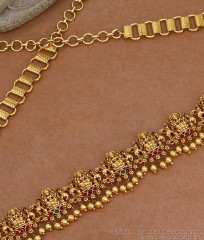 High Quality Nagas Temple Jewelry Lakshmi Vaddanam Antique Hipchain For Women HC1042 High Quality Nagas Temple Jewelry Lakshmi Vaddanam Antique Hipchain For Women HC1042