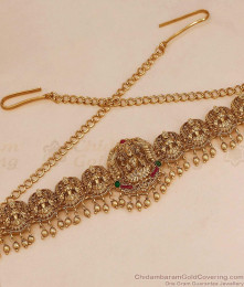 Premium Lakshmi Vaddanam Antique Gold Hip Chain For Brides HC1047 Premium Lakshmi Vaddanam Antique Gold Hip Chain For Brides HC1047