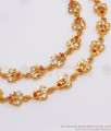 Real Gold Design MultiStone Impon Maattal Jewelry For Bridal Functions MATT92