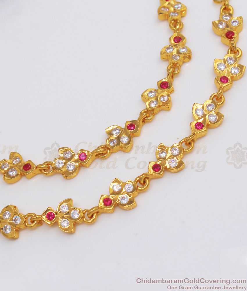 Real Gold Design Impon Maattal Jewelry For Ladies Bridal Wear MATT93