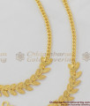 Leaf Design Gold Plated Suthu Maatal Design Buy Online MATT10