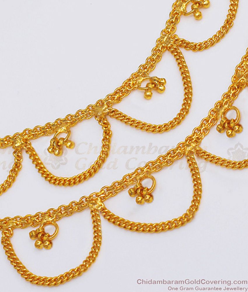 Traditional Gold Maattal Hook Type Hair Ornament MATT102
