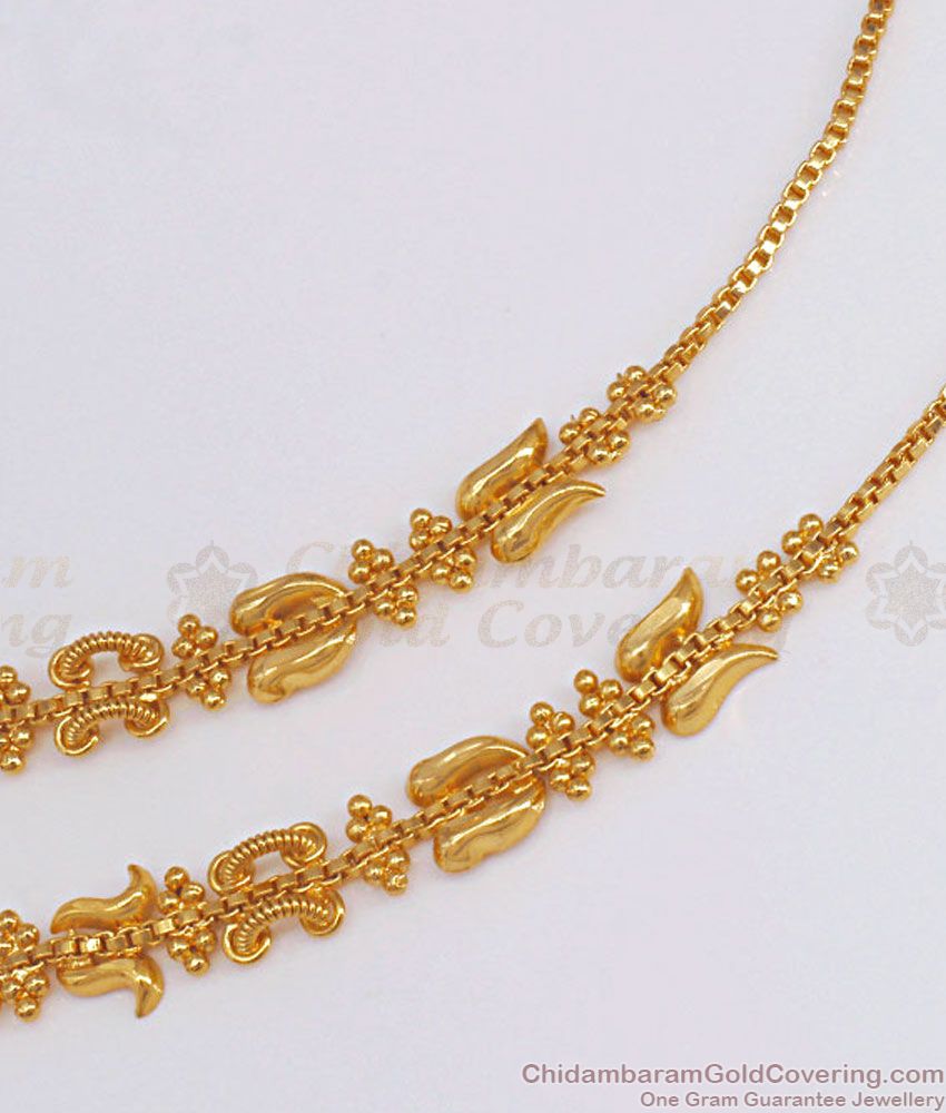 One Gram Gold Maatal Net Pattern Flower Design MATT112