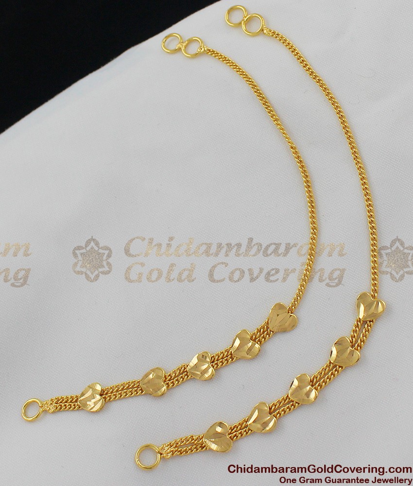 Heart Design Maatal Gold Plated Design Buy Online MATT12