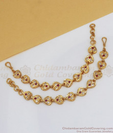 Latest Ear Chain Impon Maatal Heart Shaped Gati Jewelry MATT121 Latest Ear Chain Impon Maatal Heart Shaped Gati Jewelry MATT121