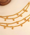 Bridal Wear 1 Gram Gold Maatal Designs 2 Line Ear Jewelry MATT158