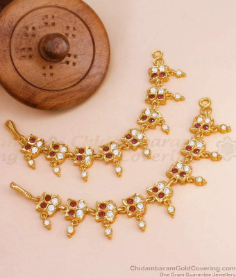 Grand Look Impon Ear Mattal Hanging Beads Designs MATT162